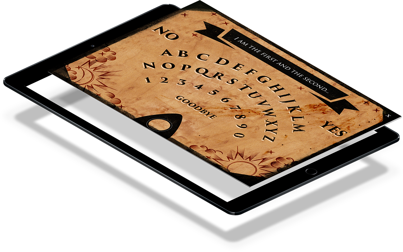 Ouija Board Online - Web Design (1296x810), Png Download