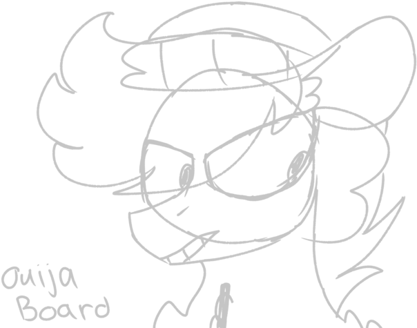 Weegee Borrd - Line Art (640x480), Png Download