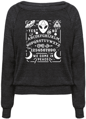 Alien Ouija Board Pullover - T-shirt (484x484), Png Download