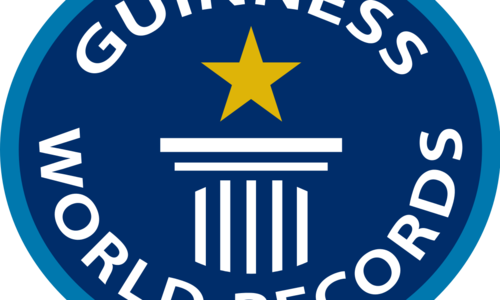 Guinness World Records 2016 Logo (500x300), Png Download