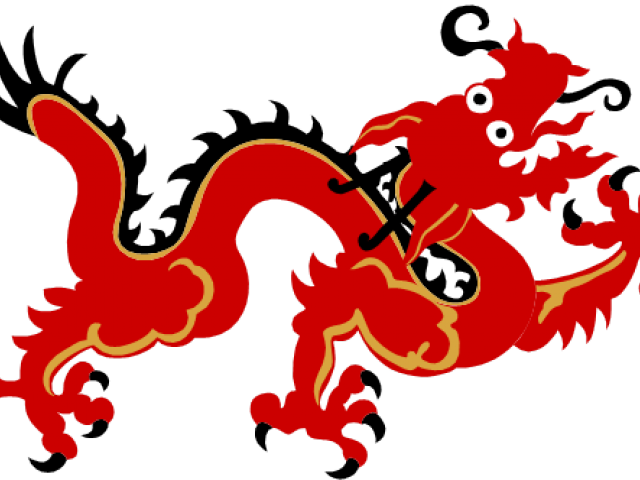 Chinese Dragon Free Png (640x480), Png Download