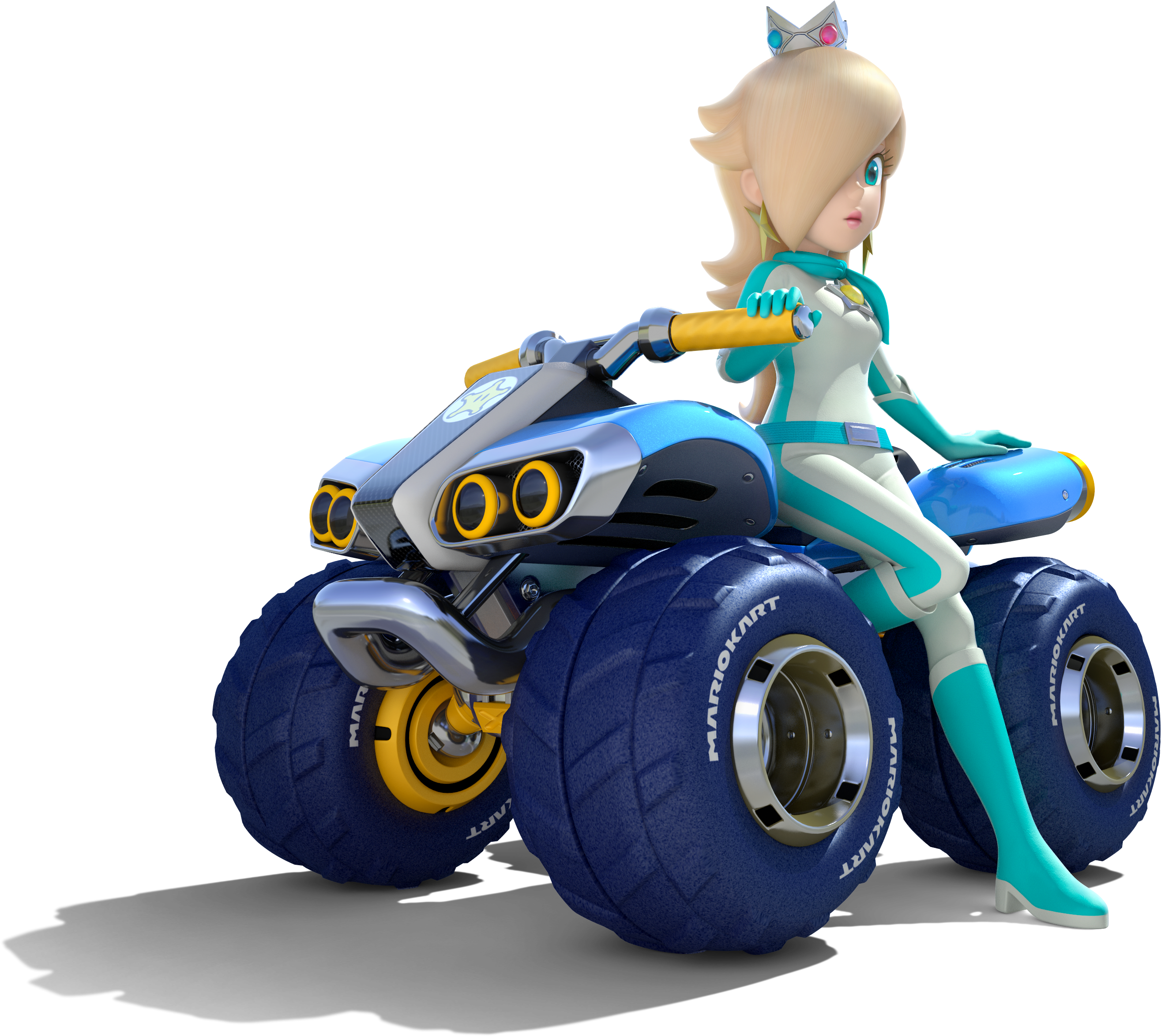 Mario Kart - Mario Kart Rosalina (2631x2347), Png Download