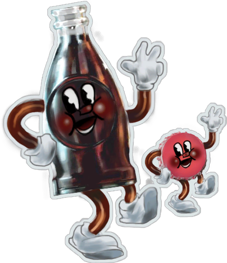 Fo4nw Cappy And Bottle - Fallout Cappy (847x873), Png Download