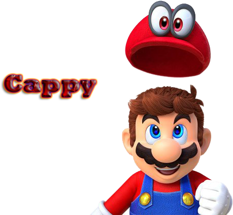 Cappy - Super Mario Odyssey (nintendo Switch) (750x423), Png Download
