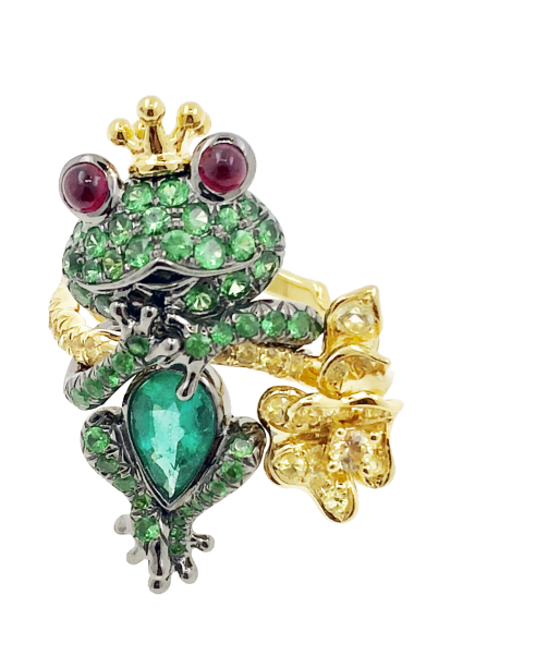 Bardens Frog Ring - Ring (640x640), Png Download