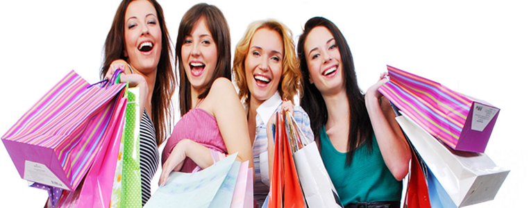 Girls-shopping - Girls' Day Out Show (762x300), Png Download