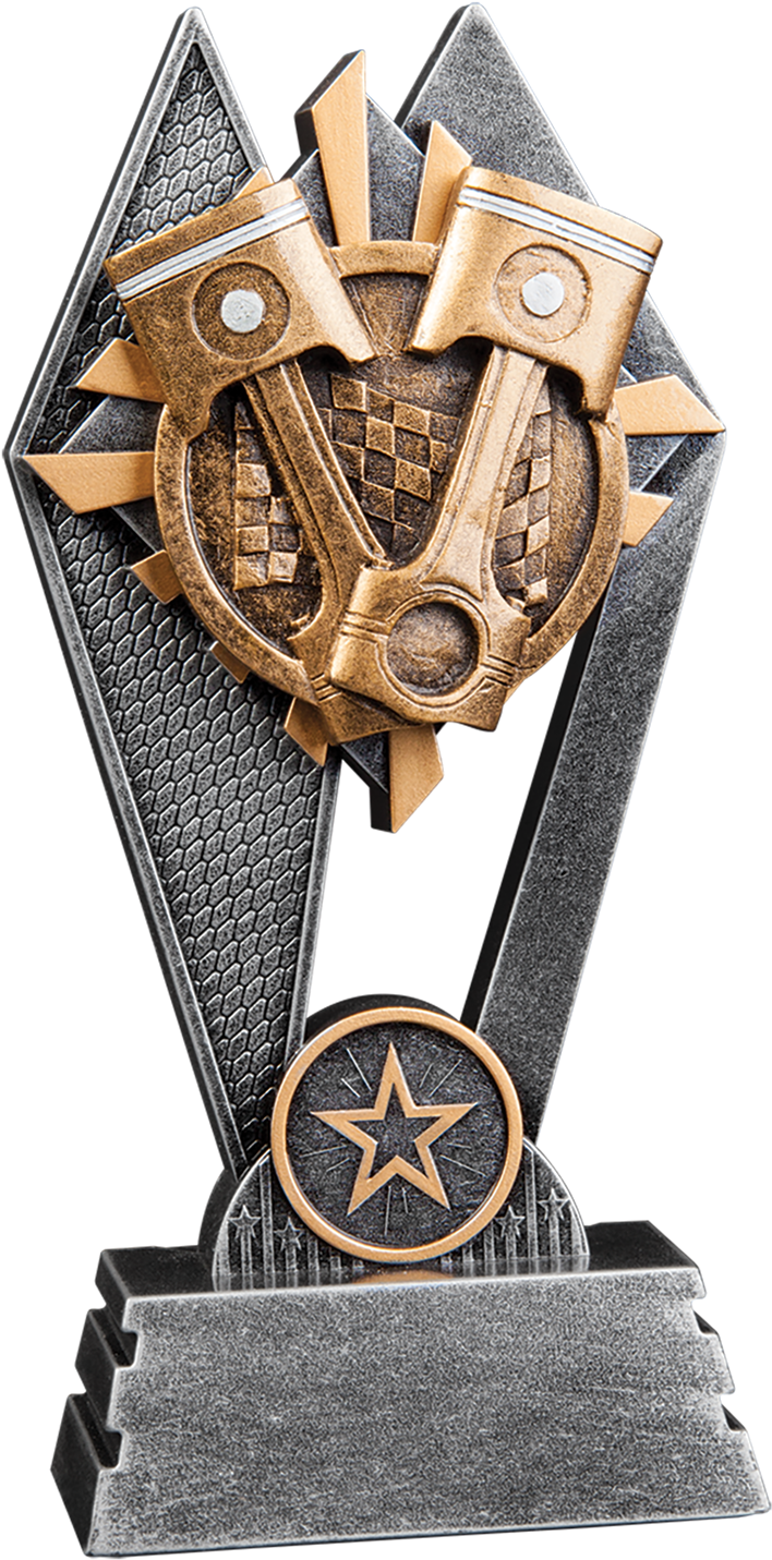 Auto Racing Trophies Auto Racing Trophy Express Medals - Trophy (1500x1500), Png Download