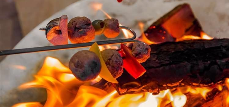 Campfire Skewer Petromax Ls2 4 - Petromax Lagerfeuer Spieß Is2 (1050x350), Png Download