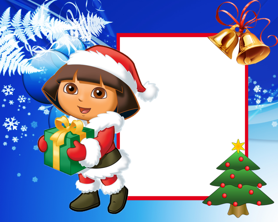 Download Marcos De Navidad Para Niñas Clipart Christmas (900x720), Png Download
