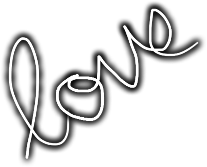 Love Handwriting Handwritten Amour France Glow Party - Love (1024x1024), Png Download