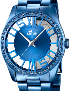 Lotus Women's Quartz Watch With Black Dial Analogue (713x357), Png Download