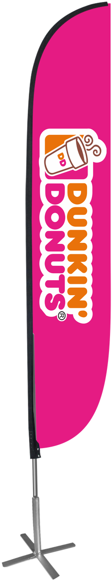 Dunkin' Donuts Feather Flag Pink - Dunkin Donuts Ground Coffee Smores (11 Oz) (1280x1280), Png Download