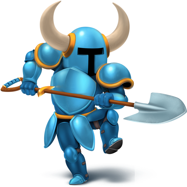 Shovel Knight Smash5 - Super Smash Bros Ultimate Shovel Knight (648x648), Png Download