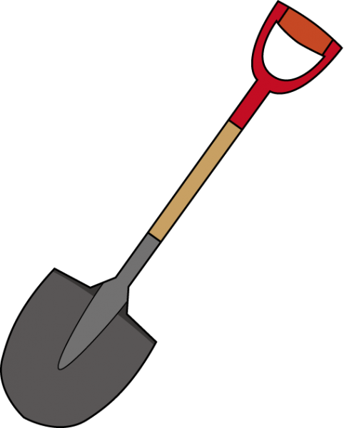 Shovel Clipart (482x600), Png Download