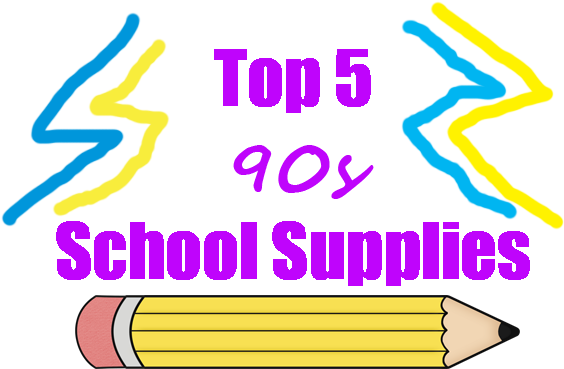 Top 5 90s School Supplies - Atlanta (600x400), Png Download