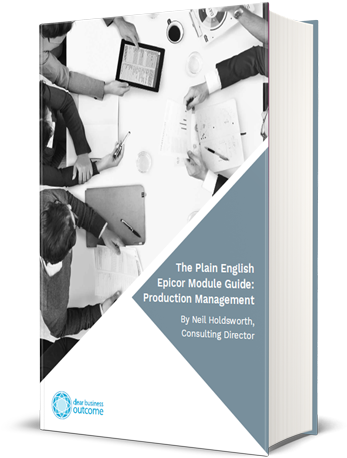Epicor Production Management Module Guide - Book Mock Up (800x533), Png Download