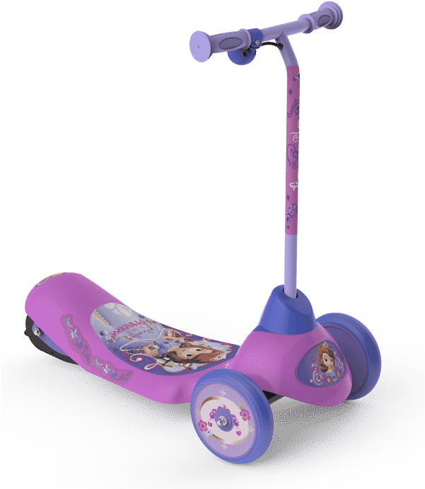 Pulse Safe Start Electric 3-wheel Scooter - Electric Scooters For Young Kids (600x726), Png Download