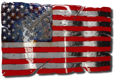 Molten Metal Sign - Metal (500x500), Png Download