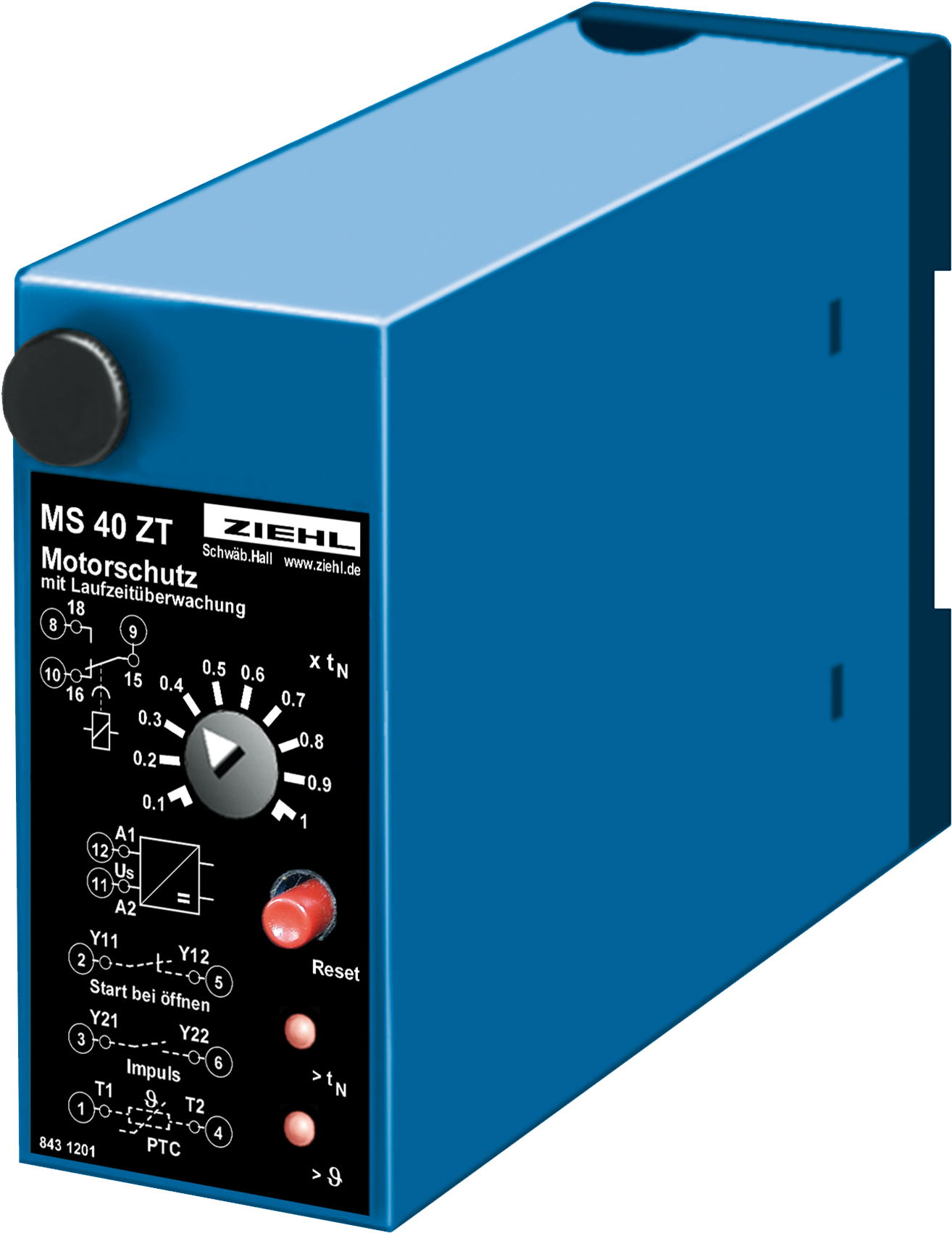Ptc Resistor Relay Type Ms40zt - Pt100 Temperature Relay (2880x2160), Png Download
