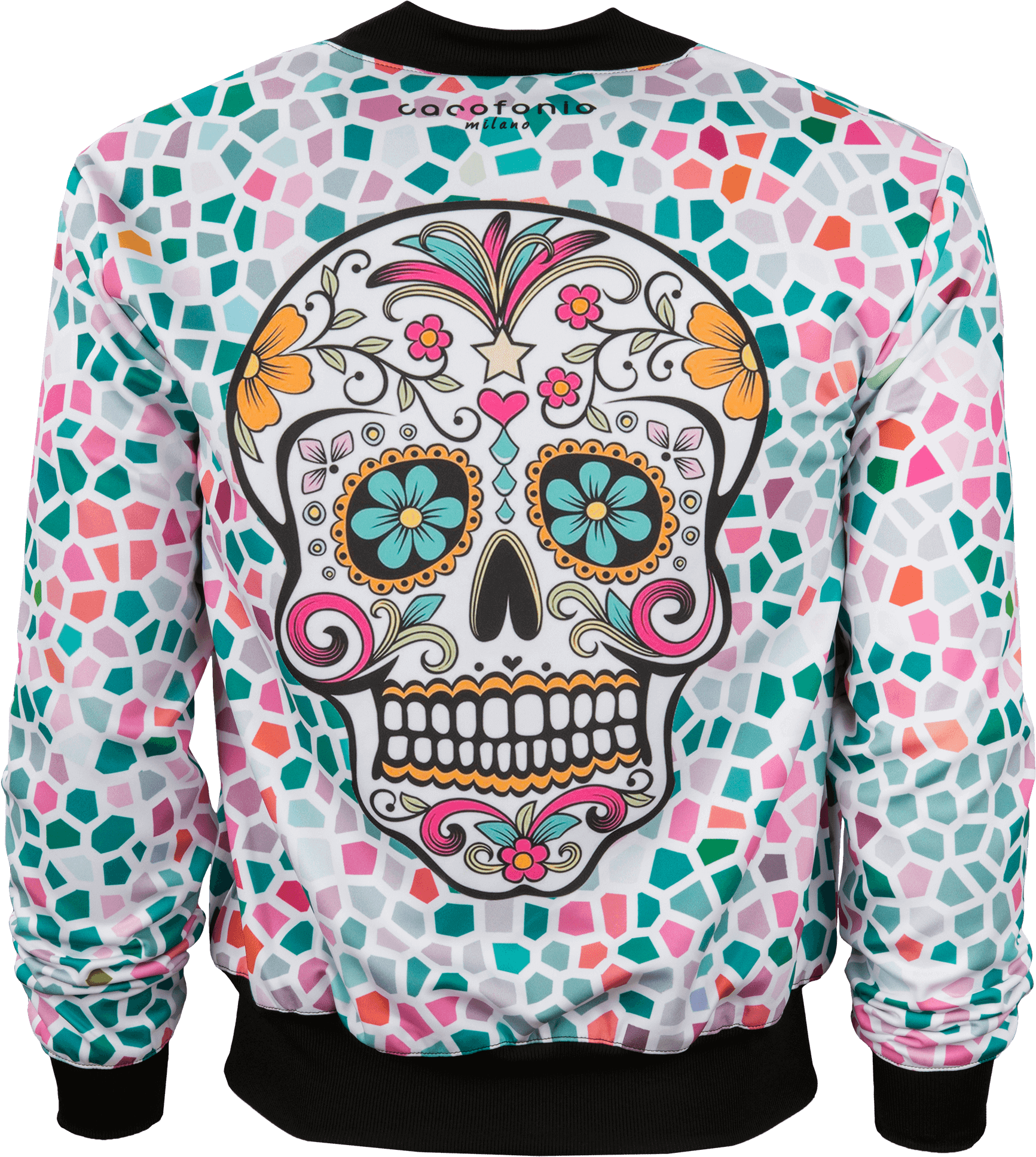 Your Santa Muerte - Sugar Skull Fridge Magnet, Fantasy/emo (2000x1999), Png Download