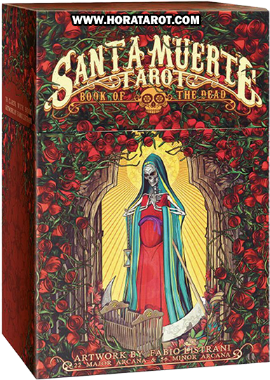 Santa Muerte Tarot - Santa Muerte Tarot Deck Book Of The Dead (540x540), Png Download