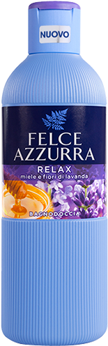 Honey & Lavander - Paglieri S.p.a. Felce Azzurra Body Wash Ml 650 Relax (550x550), Png Download