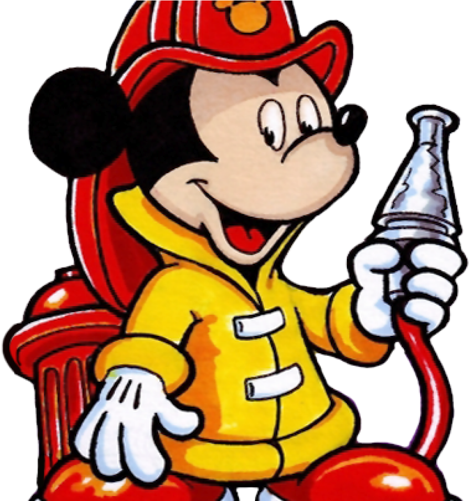 Free Fireman Clipart Free Firefighter Clipart Pictures - Svg Fireman Mickey Mouse (1024x1024), Png Download