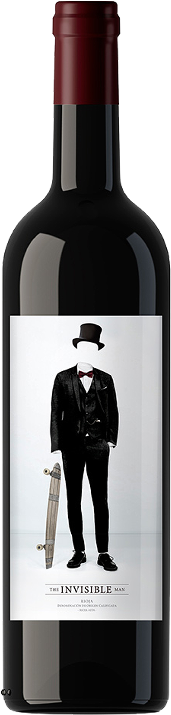 The Invisible Man - Casa Rojo Rioja, Rioja Alta Doc The Invisible Man 2013 (1200x2500), Png Download