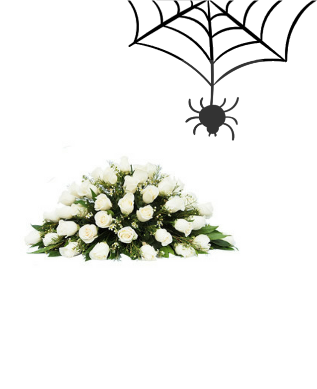 Arreglo Rosas Blancas - Arreglo Floral Con Base Ovalada (750x900), Png Download