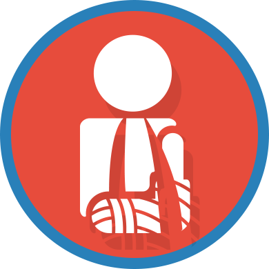 Pin It On Pinterest - Trauma Symbol (390x390), Png Download