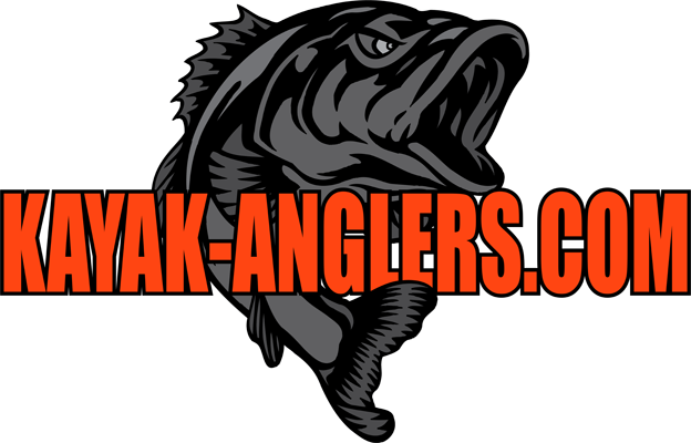 Slider Image Of Kayak Angler Logo - Kayak Anglers Decal / Sticker (624x400), Png Download