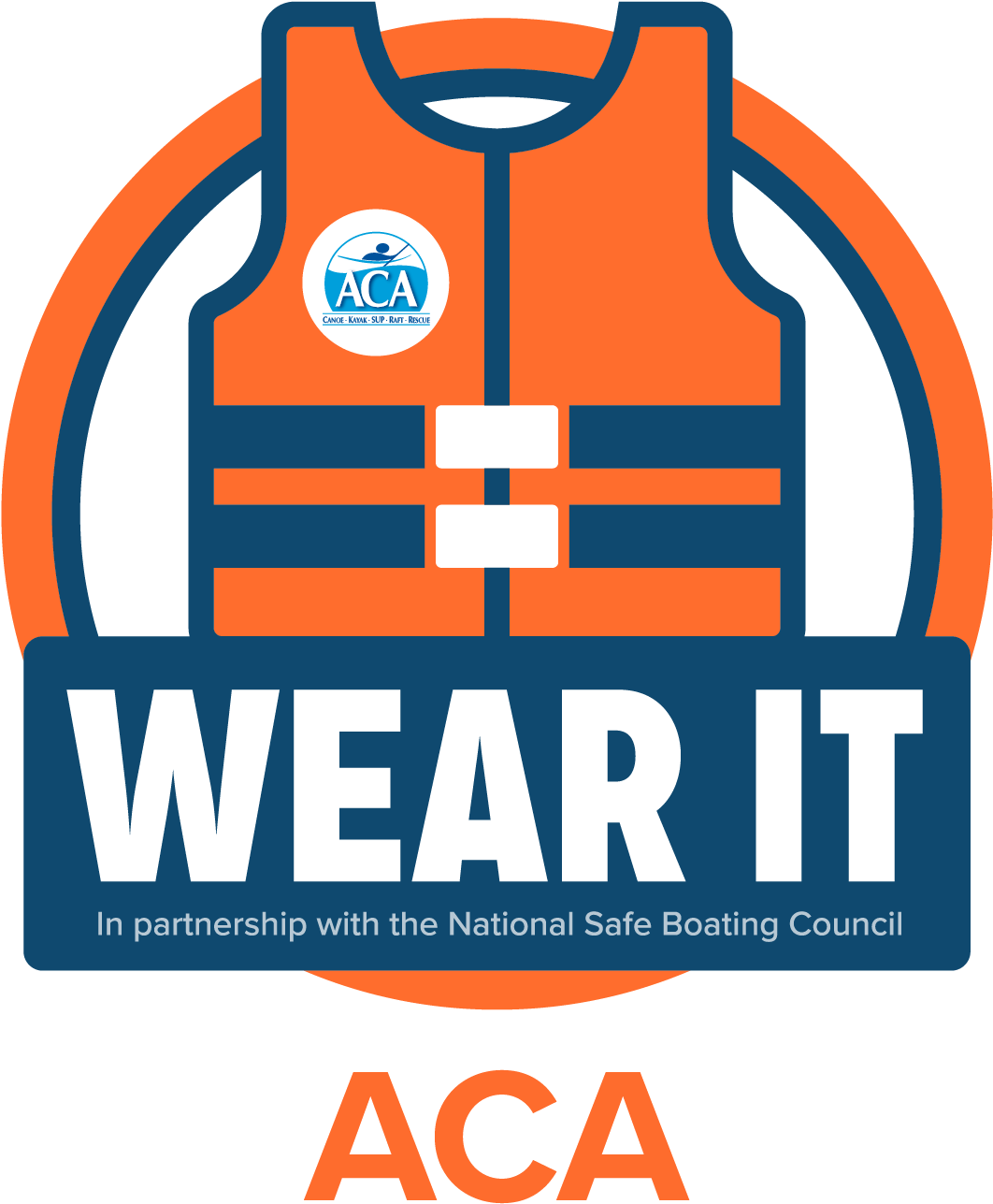 Thanks To Our Partner, The National Safe Boating Council, - American Canoe Association (1297x1567), Png Download