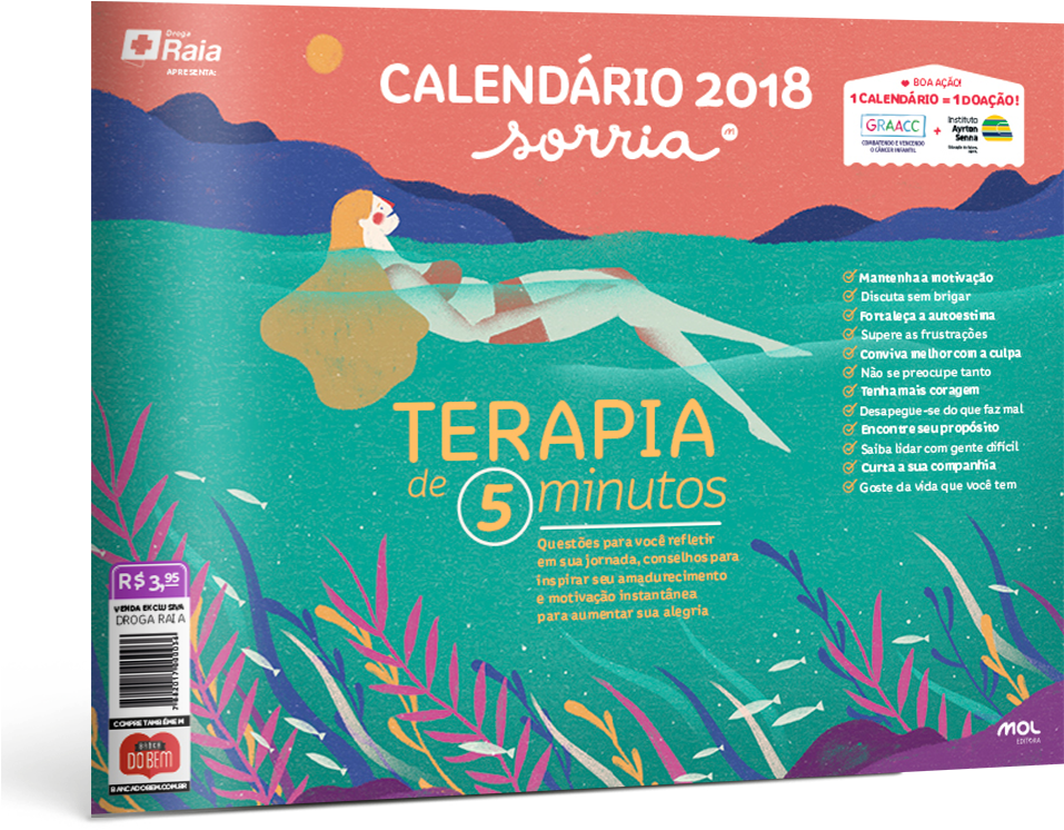 Calendário Sorria - Sorria Calendário 2018 Graacc (1000x1000), Png Download