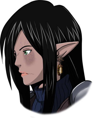 Tsukino - Cartoon (400x500), Png Download