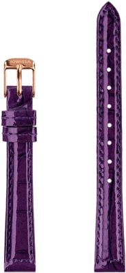 Aura Rose / Black Purple Gradation Leather J5 - Watch Strap (300x506), Png Download