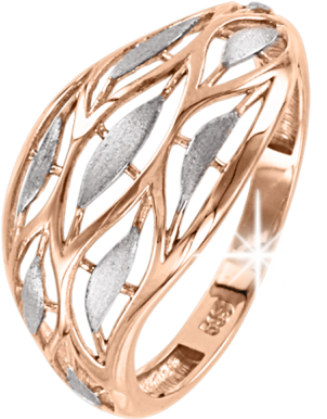 Lady´s Ring In Red Gold Of 585 Assay Value - Gold (665x665), Png Download