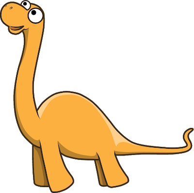 Spa Clipart Png Clip Art Infantiles De Dinosaurios - Apatosaurus Cartoon (400x397), Png Download