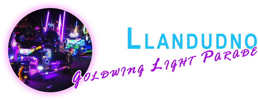 Gold Wing Light Parade - Llandudno (1000x400), Png Download