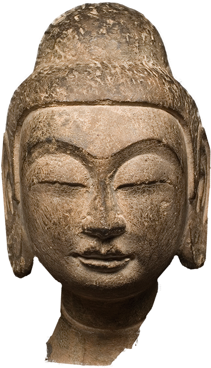 Oriental Art - Statue (564x838), Png Download