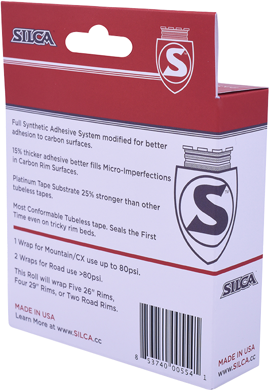 Silca Platinum Tubeless Rim Tape 21mm (800x800), Png Download