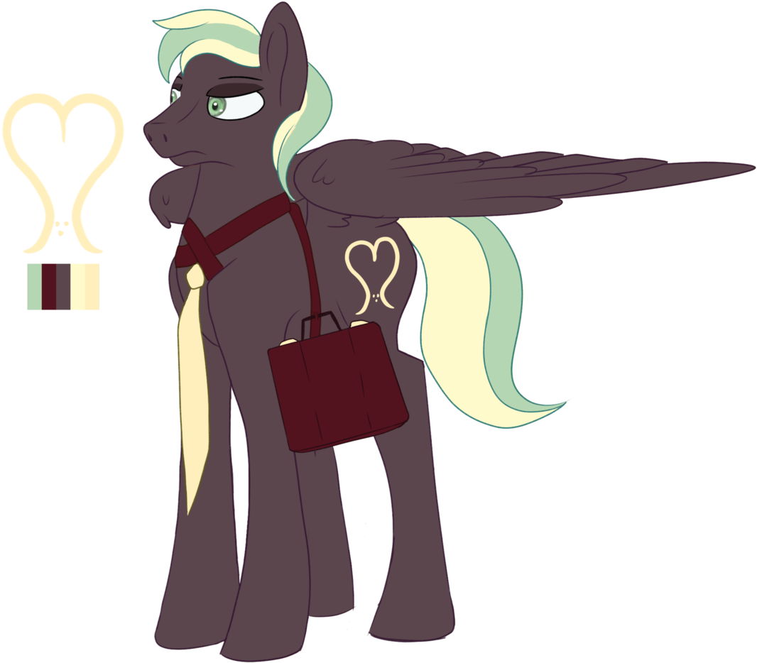 Overlord Pony, Harness, Male, Necktie, Oc, Oc - Illustration (1116x1024), Png Download