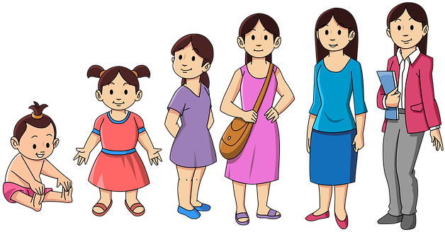 50 Years Old Woman Cartoon (640x452), Png Download
