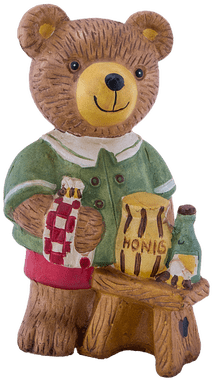 Oso Con Miel - Portable Network Graphics (400x400), Png Download