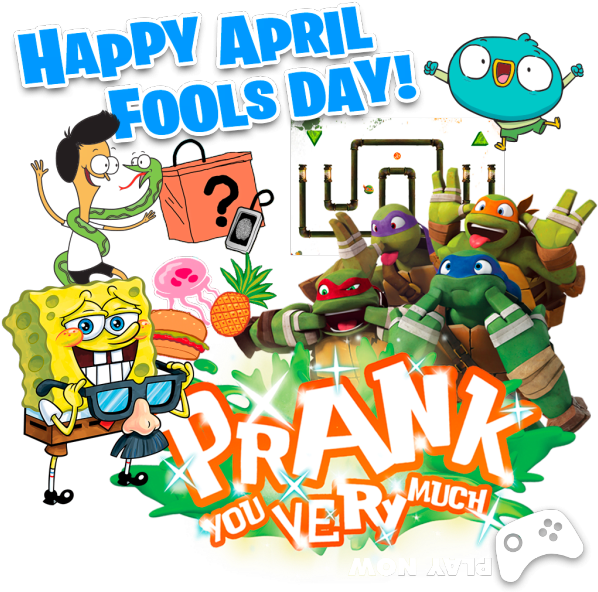 Prank You April Fools Hero - Spongebob Squarepants Coloring & Activity Book (600x600), Png Download