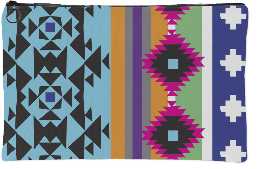 Aztec Party Makeup Pouch - Graphic Design (1024x1024), Png Download