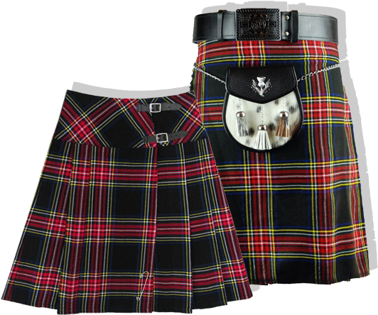 Special Kilts - Men's 34 Size Scottish Granite Gray Watch Tartan Highland (1208x497), Png Download