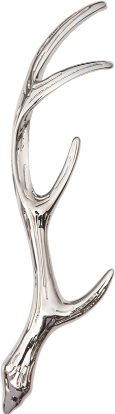 Antler Kilt Pin - Stag Kilt Pin (400x1000), Png Download