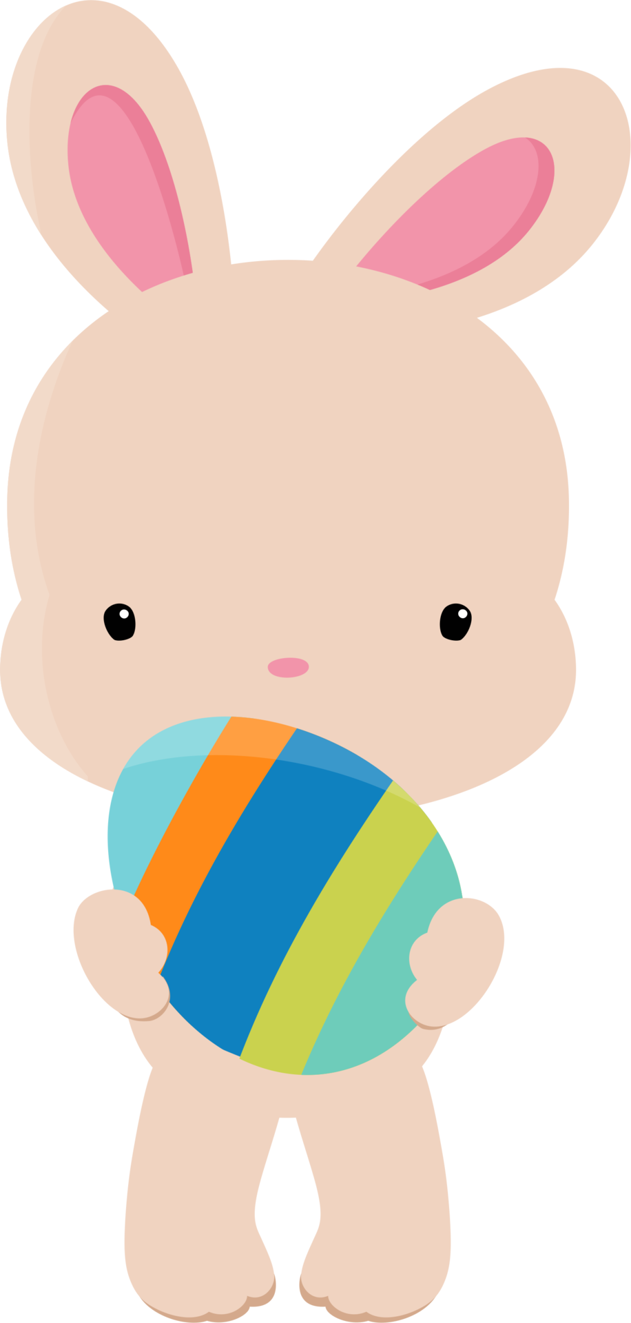 Bunny - Clip Art (916x1920), Png Download