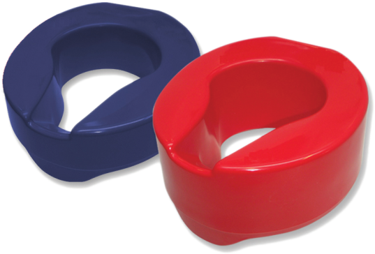Coloured Raised Toilet Seat - Toilet Seat (555x555), Png Download