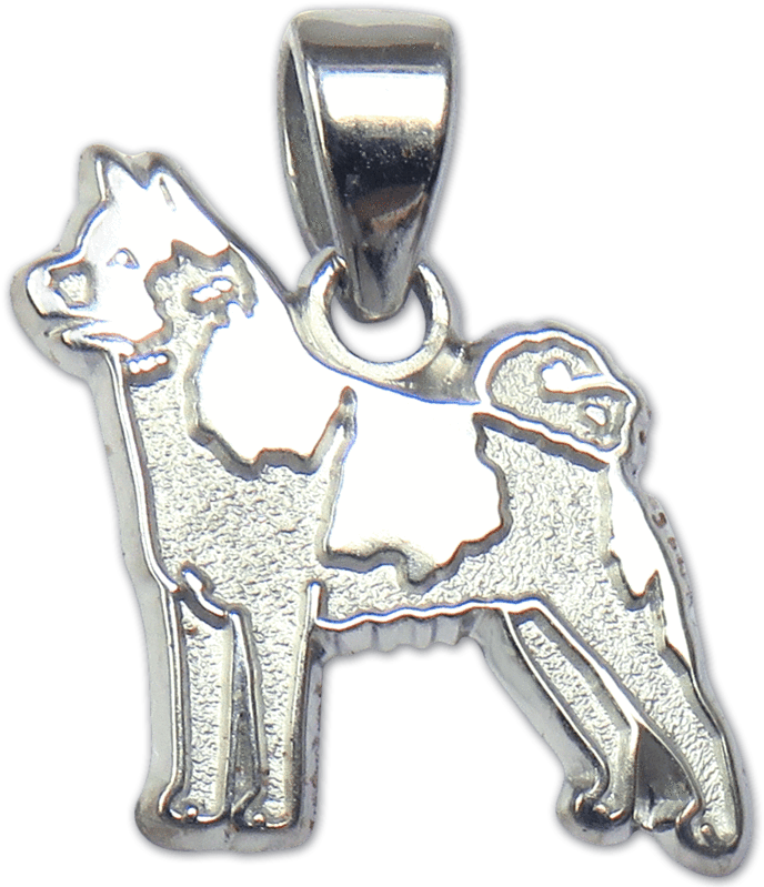 Akita Pendant - Shar Pei (800x800), Png Download